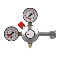 Premium Plus CO2 Regulator - Soda - High Pressure - 0-120 PSI - 2 Gauge