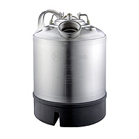 9 Liter Keg Beer Cleaning Can with Single Valve Port <b>*BACKORDERED*</b>