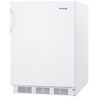 5.5 Cu. Ft. ADA All Refrigerator - White Cabinet & Solid Door