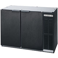 Back Bar Refrigerator - Black