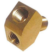Co2 Regulator Y Splitter - Brass
