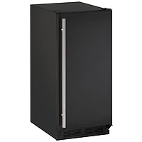 Built-in Ice Maker - Black Cabinet with Black Door