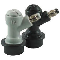 Ball Lock Cornelius Keg Home Brew Keg Tap - 1/4in. MFL