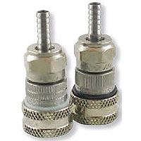 Stainless Steel Ball Lock Hansen Keg Home Brew Keg Tap - 1/4in. Barb - Straight