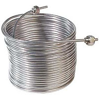 Jockey Box Stainless Steel Cooling Coil, Left Hand, 50' x 5/16
