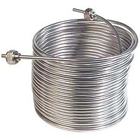 Jockey Box Stainless Steel Cooling Coil, Right Hand, 50' x 5/16