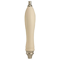 White Pub Style Tap Handle