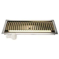 Flush Mount Stainless Steel/PVD Brass with Drain