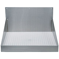 Barrel Head Stainless Steel Wall Mount Drip Tray