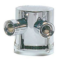 Two Product Tower Adapter - Chrome