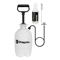 1 Gallon Hand Pump Pressurized Kegerator Cleaning Kit w/32 oz. Clear Draftec Cleaner