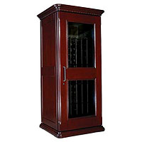 European Country Euro 1400 172-Bottle Wine Cellar - Classic Cherry Finish