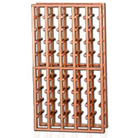 Redrack 5 Column 50 Split Bottle Redwood Modular Wine Rack