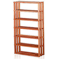 Redrack 24 Bottle Redwood Magnum / Champagne Bin Modular Wine Rack