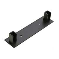 4' Floor to Ceiling Base - Satin Black Finish
