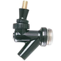 Plastic Wine Faucet with Brass Lever
