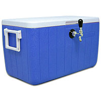 Single Faucet Jockey Box - 48 Qt., One 5/16