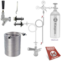 Build Your Own 70' Jockey Box Coil Tight Wrap Single Faucet For Small Coolers