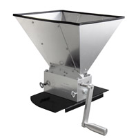 Grain Mill with 11lb Hopper and 3 Rollers