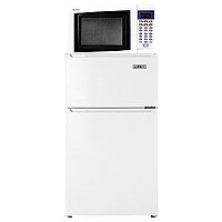 Refrigerator-Freezer-Microwave Combo - White