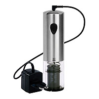 Metrokane Vertical Rabbit Corkscrew Wine Opener in Gun-Metal Grey