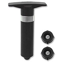 LAST ONE - Single Action Wine Pump w/2 Wine Stoppers