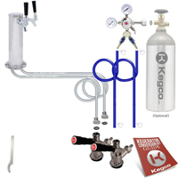 Standard Two Keg Tower DIY Kegerator Conversion Kit