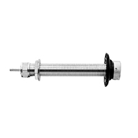 6-1/8 Inch Long Beer Shank with Nipple Assembly