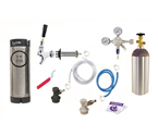 One Keg Door Mount Homebrew Kegerator Kit - Ball Lock