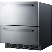 Summit SP7D2 Two-Drawer Refrigerator