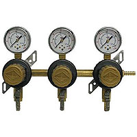 Three Product Secondary Co2 Regulator