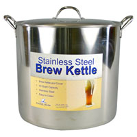 42 Qt. Economy Stainless Steel Brew Kettle