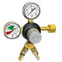 Commercial 2-Product Dual Gauge Primary Kegerator Regulator
