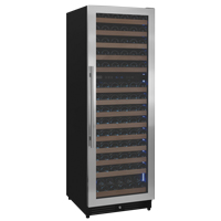 Reserva Series 154 Bottle Dual Zone Built-in Wine Refrigerator with Stainless Steel Door - Right Hinge