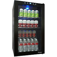 Touch Screen Glass Door Beverage Cooler