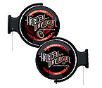 Harley-Davidson&reg; HDL-15620 - Winged Wheel Rotating Pub Light
