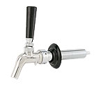 Chrome Beer Faucet with Brass Lever