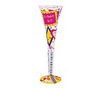 Birthday Girl Champagne Flute Glass by Lolita Champagne Moments Collection