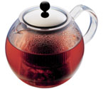 ASSAM 4 Cup Tea Press w/ Glass Handle