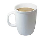 Bodum 5705-03P Corona Porcelain Mug (Set of 6)