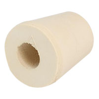 #3 Rubber Stopper - Drilled