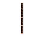 1 Column Individual Wine Rack w/ Display Row - Redwood Unstained