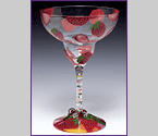 Lolita Love My Margarita Glass - Strawberry Margarita Glass