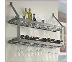 Two-Tier Wall-Mounted Rack