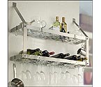 Two-Tier Wall-Mounted Rack