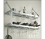 Two-Tier Wall-Mounted Rack