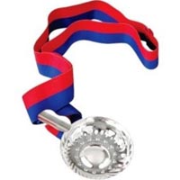 LAST ONE!  Tastevin Wine Tasting Cup with Ribbon Set