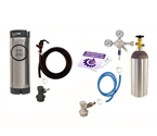 One Keg Homebrew Party Kegerator Kit - Ball Lock