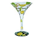 Tennis-tini Martini Glass by Lolita Love My Martini