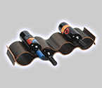 Wave Runner 7-Bottle Wine Rack
